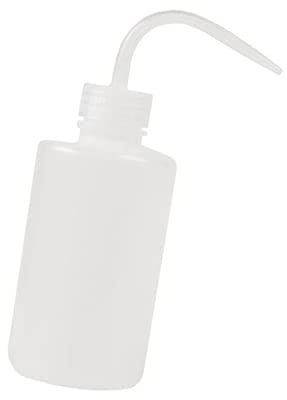 250Ml Portable Tattoo Water Squirt Bottle Spray Bottle Plastic Squeeze Lash Water Bottle For Wash Bottle, Tattoo Bottle Tool (White)