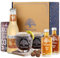 Premium Craft Rum Gift Set with Engraved Rum Glasses and Chocolates - Great Birthday Gift Hamper for him and her