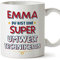 Mugffins Tassen Personalisierten für UMWELTTECHNIKERIN Frau - Auf Deutsch - Du Bist Super - 11 oz / 330 ml - Individuell Anpassbar Geschenk Mitarbeiter