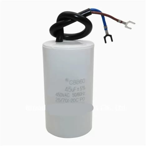 ZCERA CBB60 450V Moteur Machine à Laver déshydrateur Pompe à Eau condensateur de démarrage 80UF 100UF 150UF (Size : 18UF 73X37MM)