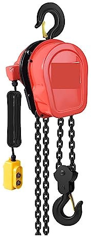 Suuim Palans électriques électriques Levage Manuel Portable, palan électrique à chaîne 1 Tonne palan électrique à chaîne inversée palan Domestique Efficace et économe en Main d'œuvre (B 1)