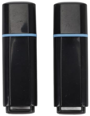 Cuifati Verbesserter SteamVR USB-Dongle-Empfänger für Valve Index Controller für HTC Vive Tracker Aktivitätsempfang, USB-Dongle-Wireless-Empfänger 2 Stück (Black #11)