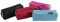 Exacompta - Réf. 52760E - 1 trousse COLOR 2 compartiments avec fermeture zippée en métal - en polyester résistant - peut contenir un double décimétre - couleurs aléatoires : bleu, noir, rose ou rouge