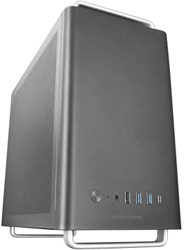 Mars Gaming MC-ELITE, Case PC Micro-ATX Metallo Alte Prestazioni, Design Mesh Laterale e Superiore, 3x Ventole FDB, Mini Tower Impugnature e Piedini Alluminio, Supporto Doppia PSU ATX e SFX, Nero