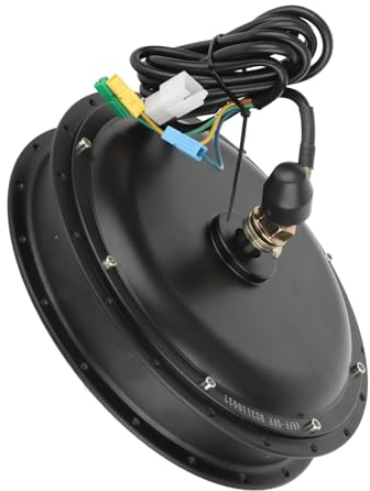 Oumefar 48V 1500W Vorderradnabenmotor, 45-55 Km/h Starke Tragfähigkeit Elektrischer Fahrrad-Vorderradmotor Feine Handwerkskunst 71-74,6 N.M für Roller