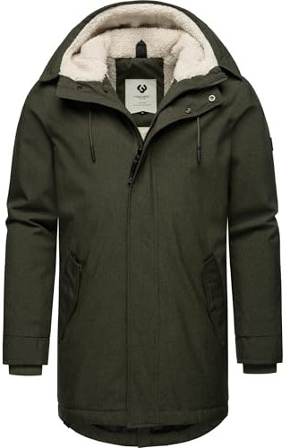 Ragwear Herren Winterkurzmantel Mr Smithem YOUMODO, wasserdicht