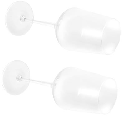 Ciieeo 2 Pz Calice Bicchieri Da Vino a Stelo Lungo Calici Chic Bicchieri Di Whisky Pratici Bicchieri Da Vino Bicchieri Di Vino Bicchieri Da Vino Senza Bicchiere Transparent