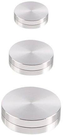 VOANZO Mini-Töpfer-Trimmwerkzeuge, Keramik- und Ton-Trimm-Spinner-Werkzeug, Mini-Töpferscheibe, Tonwerkzeuge für Töpfer und Tonkünstler, 3 Stück, 30 mm/38 mm/45 mm