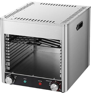 1450 °F Indoor-Grill, Tischgrill, Tragbarer Steakkocher, Edelstahl-Outdoor-GrillgeräT FüR Steak, HüHnchen, GemüSe Und Pizza,220V
