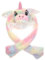 UPKOCH Tierische Mütze Mit Beweglichen Ohren Lustiger Plüschhut Für Partys Karneval Und Cosplay Einhorn-design Für Erwachsene Warm Und Charmant