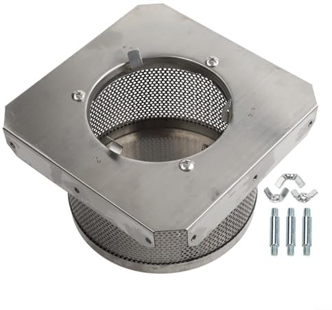 Filet de combustion pour chauffage de terrasse, écran émetteur et base, écran émetteur, pièces de rechange pour chauffage pyramidal à 4 côtés pour tube de verre de terrasse (10 cm)