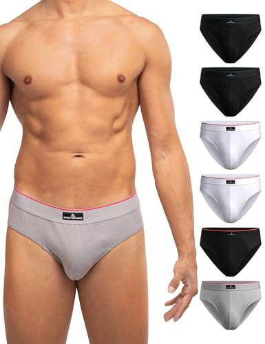 DANISH ENDURANCE 6er Pack Herren Slips, Klassischer Slip aus Baumwolle | Klassischer Slip aus Baumwolle, Weich, Atmungsaktiv & mit Stretch für Alltag und Sport, Herren Unterwäsche