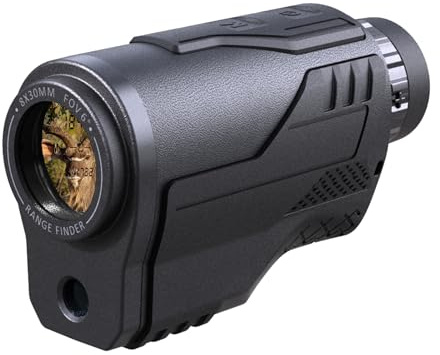 PEAKPULSE Télémètre de chasse avec rechargeable | Grossissement x8, 2000 m, monoculaire, mesure de l'angle et de la hauteur verticale, longue distance