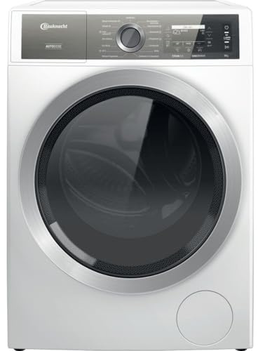 Bauknecht - B8X 89ADE SILENCE DE Frontlader-Waschmaschine - 8 kg Kapazität - GentlePower, AutoDose, Extra Leise - Energieklasse A - 84,5 x 60,7 x 59,9 cm - Weiss
