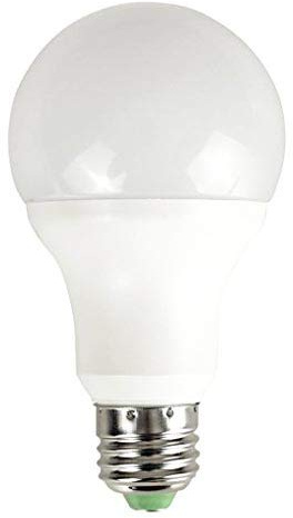 MSC 3 Watt 270 Lumen E27 Cool - Automatic Dusk to Dawn Sensor LED Bulb - Auto On/Off - Daylight/Cool White Light Bulb 6500k 3w - 30w Incandescent Equivalent 3 Watt 270 Lumen E27 Cool