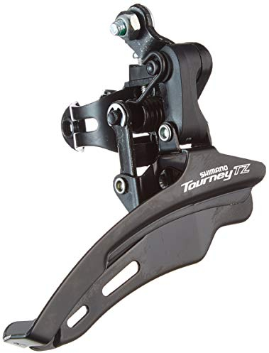Shimano FD-TZ510 6-speed MTB front derailleur, down swing, down pull, 31.8mm, 66-69, 48T