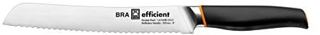 BRA Efficient Cuchillo de pan, Acero Inoxidable, Gris, 3x5x34 cm