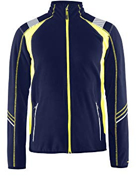 Blåkläder 49931010 Micro Fleece Jacke, Marine-Blau / Gelb, S