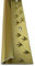 Single Edge Carpet Metal Door Bar Trim (900mm, Gold)