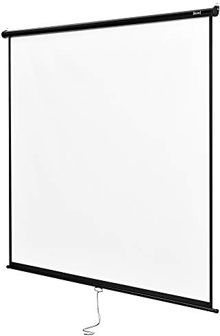 in.tec Projektorleinwand 113' 4K 3D Beamerleinwand 200x200 cm Projektor-Screen Leinwand