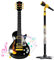 22 Kids Electric 6 String Rock Star Guitar Age 3+ & Extendable Microphone Musical Toy