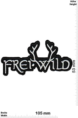 Freiwild Silver Aufnäher Besticktes Patch zum Aufbügeln Applique
