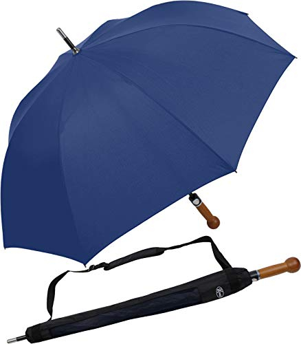 iX-brella Stützschirm Selbstverteidigungsschirm extrem stabil (blau)