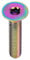 VGEBY Headset Cap Bolt Stem Top Cap Fixing Bolt M6x30mm Bike Stem Bolt Screw Titanium Alloy for Bike Repair(Colorful) Bicycles And Spare Parts
