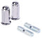 Boulon d'échappement,iSpchen 2pcs 8mm Goujon Echappement écrous pour Collecteur D'échappement Vis Collecteur d'échappement Boulons de Collecteur D'échappement Goujons D'échappement Moto