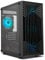 NOX XTREME PRODUCTS INFINITY EPSILON - Semitorre M-ATX/ITX ARGB Rainbow, frontal mesh, panel lateral cristal templado, 4 ventiladores, compatible con gráficas hasta 310mm, USB 3.0, color negro