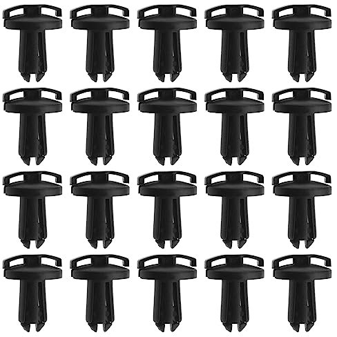 eMagTech 20pcs Clip de Garniture de Carénage de Moto Remplacement 90683-GAZ-003 Compatible avec Honda Clip de Décoration de Carénage de Moto en Plastique