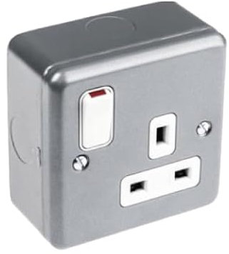 iSeventy9 Metal Clad Switched Socket 1-Gang 13A