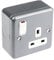 iSeventy9 Metal Clad Switched Socket 1-Gang 13A