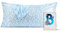 Bridgerton x Kitsch Satin-Kissenbezug, King-Size, weicher als echte Seide, weich, glatt, kühlende Kissenbezüge mit Reißverschluss, Schlafzimmer-Essentials, 48,3 x 91,4 cm, Toile de Blue, 1 Stück