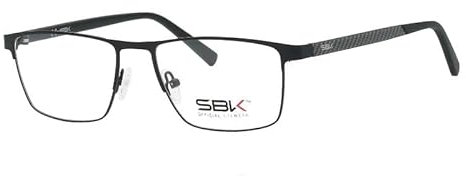 Superbike Scuba SB435 SBK Brillen für Herren, Sportbrille, Schwarz