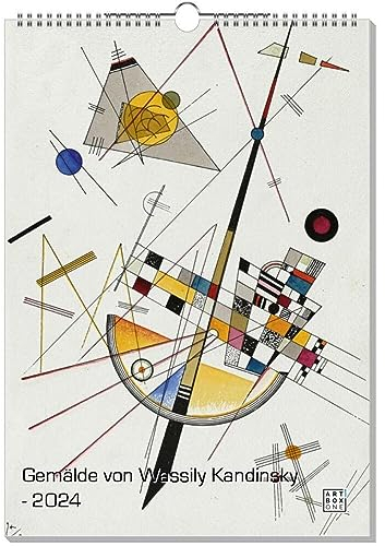 artboxONE Kalender 2026 Gemälde von Wassily Kandinsky Wandkalender A3 2026 Abstrakt