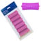 PONIK'S PROFESSIONAL - Dauerwellen Wickler, Lockenwickler für Dauerwelle Set, Haarwickler 6 Stück, Lockenwickler Dauerwelle 34 mm, Klein Kaltwellwickler mit Rundgummilaschen - Violett