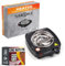 Turbo-Power 500 Watt 5-stufiger elektrischer Kohleanzünder, Kohle Grill, Kohlen Ofen, Kochplatte mit Edelstahl Heizspirale, Kohle Gitter - 1kg One Nation Shisha Kohle