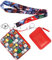 Dekewe Portefeuille, Porte Monnaie Enfant, Portefeuilles avec Lanière et Porte-clés pour Enfants, Portefeuille Enfant Cartoon
