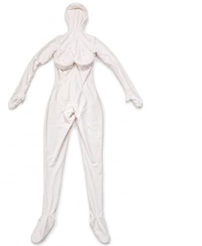 GZYLCH 5,2 FT Menschenförmiges Wurfkissen Puppen Haut Volle Größe Plüsch Puppen Freundin Geschenke für Männer DIY Damen Kleidung