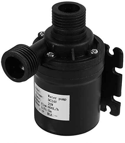 800L/H 5M DC 24V Bürstenlose Wasserpumpe Wasserumwälzpumpe für Solarenergie Bürstenloser Motor Aquarium Tauchboot
