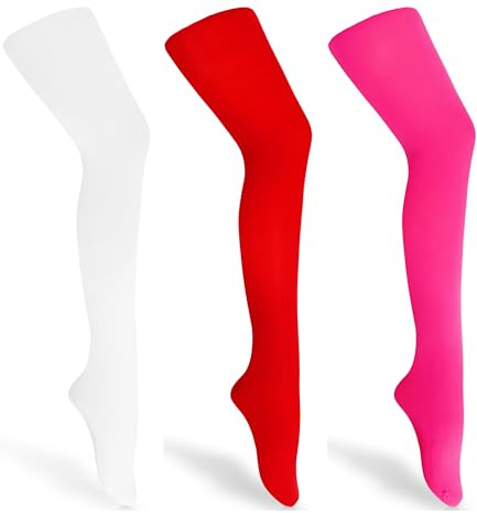 Merry Style Collants Fins pour Filles - Collants pour Enfants Vêtements de Ballet pour Filles en Microfibre 60 DEN WLSS001