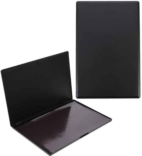 JOINPAYA Palette per Ombretti Magnetica Vuota 2 Pezzi in Plastica Abs, Contenitore Cosmetico Pratico per Fai da Te e Make Up On-the-go