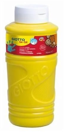 Giotto Pintura dedos Be-Bè 750ml color amarillo