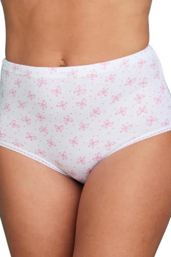Chums Ladies Pack Of 6 Print Cotton Briefs