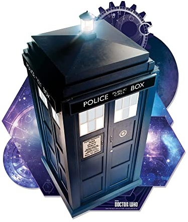 Doctor Who Tardis Time and Relative Dimension in Space Wand montiert Pappe Poster, mehrfarbig