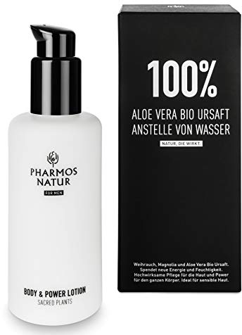 PHARMOS NATUR - Nature of Men - Body & Power Lotion - 150ml
