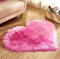 Faux Lammfell Teppich Kunstfell Matte Sofa-Deco 29 (Rhodo, 40 * 50)