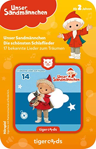 tigermedia tigercard Sandmännchen Folge 14 Die schönsten Schlaflieder Träumen Gute Nacht Einschlafen Kinder tigerbox Hörbox Hörspiel Hörbuch