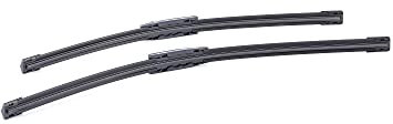 RIDEX Escobilla Limpiaparabrisas Juego de 2 Escobillas con spoiler Delante | Tipo de escobilla: Sin marco | Longitud 1: 550mm | Longitud 2: 475mm 298W0222 compatible con FORD Focus Mk1 Familiar DNW